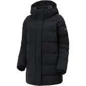 Columbia - Casacos mulher - Amaze Puff Mid Hooded Jacket Black para Mulher - Nylon - Tamanho S - Preto