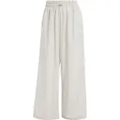 Adidas Calças de desporto 'Essentials' bege claro / branco