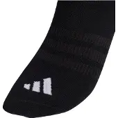 Adidas Meias de desporto 'THIN&LIGHT SPORTSWEAR NO SHOW 3 PAIR PACK' cinzento / preto / branco