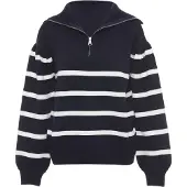 Usha Pullover marinho / branco