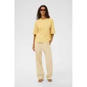Soaked in luxury Camisa 'Jina' amarelo