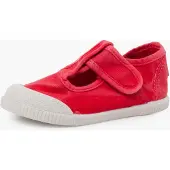 Pisamonas Sapato de primeiros passos vermelho