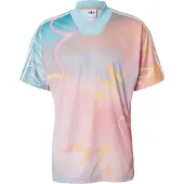 Adidas Originals Camisa 'PRIDE' azul claro / laranja / laranja claro / cor-de-rosa