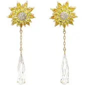 Avant Garde Brincos 'Tatiana' amarelo