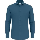 Vercate Camisa clássica 'No. 28' azul