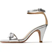 L37 HANDMADE SHOES Sapatos de salto 'DREAMS IN MOTION' prata