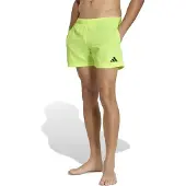 Adidas Calções de surf 'ESS' amarelo néon / preto