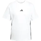 Adidas Camiseta De Manga Curta Essentials 3 Stripes Cotton