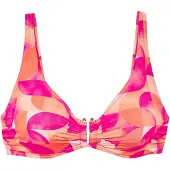 LASCANA Top de biquíni laranja / laranja claro / rosa