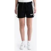 Lonsdale Calças de desporto 'Carloway' preto / branco