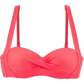 LASCANA Top de biquíni coral
