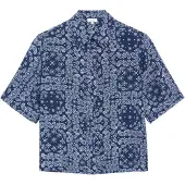 s.Oliver Blusa azul / azul escuro
