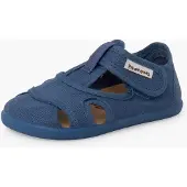 Pisamonas Sapatos abertos azul ganga