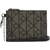 Calvin Klein Estojo 'Logo Hardware Emblem' lamacento / preto