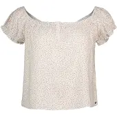 Superdry Top De Manga Curta 1/2 Button Woven