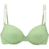 s.Oliver Top de biquíni verde claro