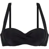 LASCANA Top de biquíni preto