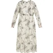 Dreimaster Klassik Vestido preto / branco