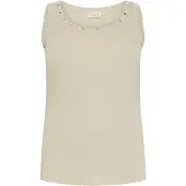 KAFFE CURVE Top 'KCcarina' greige