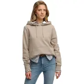 Superdry para mulher. W2012667A Sweatshirt Essential cinzenta (XXS), Casual, Cinza, Algodão