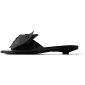 L37 HANDMADE SHOES Pantufa 'THE WAY SUMMER FEELS' preto