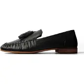 L37 HANDMADE SHOES Mocassins 'WILDFLOWERS IN HER HAIR' preto