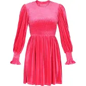Faina Vestido de cocktail rosa