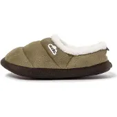 Nuvola Nuvola. Pantufa 'Classic Velvet' verde escuro
