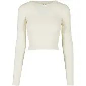 Urban Classics Suéter Short Rib Knit Twisted Back