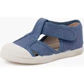 Pisamonas Sapatos abertos azul ganga