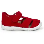 Pisamonas Sapato de primeiros passos vermelho