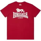 Lonsdale Camisa vermelho / branco