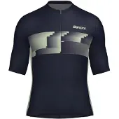 Santini Camisola De Ciclismo De Manga Curta Verve