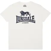 Lonsdale Camisa navy / branco