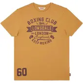 Lonsdale Camisa 'GRUTING' amarelo / vermelho