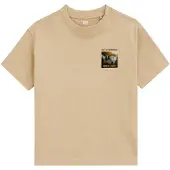 We fashion Camisola bege / cinzento claro / laranja / preto