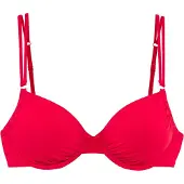 s.Oliver Top de biquíni vermelho