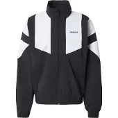 Adidas Originals Casaco meia-estação 'BLOCKED TRACK' preto / branco