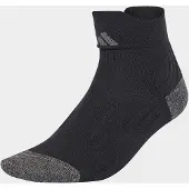 Adidas Meia de corrida confortável de tornozelo
