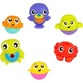 Playgro Brinquedo De Bebê Bathfriends In A Net