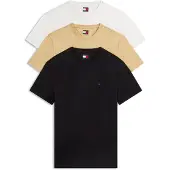 Tommy Hilfiger Camisa bege / preto / branco
