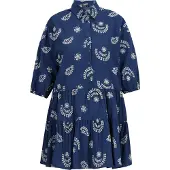 Dreimaster Vestidos camiseiros marinho / offwhite