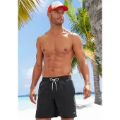 O'Neill Calções de banho preto / branco