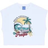 Ocean pacific Camisa 'Noosa' amarelo / jade / carmesim / branco
