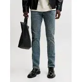 Jack & Jones Calças de ganga 'JJIGlenn JJOriginal' azul ganga