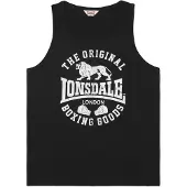 Lonsdale Camisa 'Bowes' preto / branco