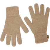 GOBI Cashmere Luvas com dedos 'Essential Knit Cashmere Gloves' taupe