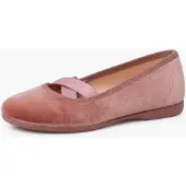 Pisamonas Sapato baixo rosa pastel