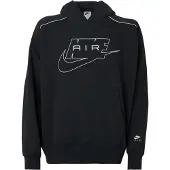 Nike Sweatshirt 'Air' preto / branco
