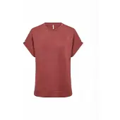 Soyaconcept Top ' SC-BANU ' vermelho sangue